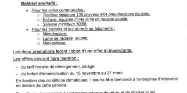 AFFICHE MARCHE DENEIGEMENT